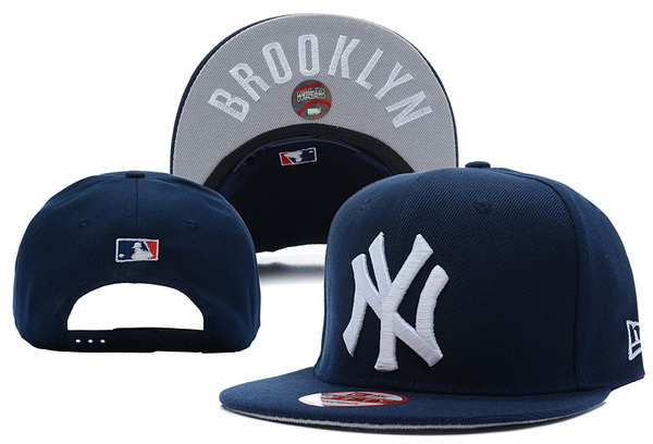 MLB New York Yankees NE Snapback Hat #68